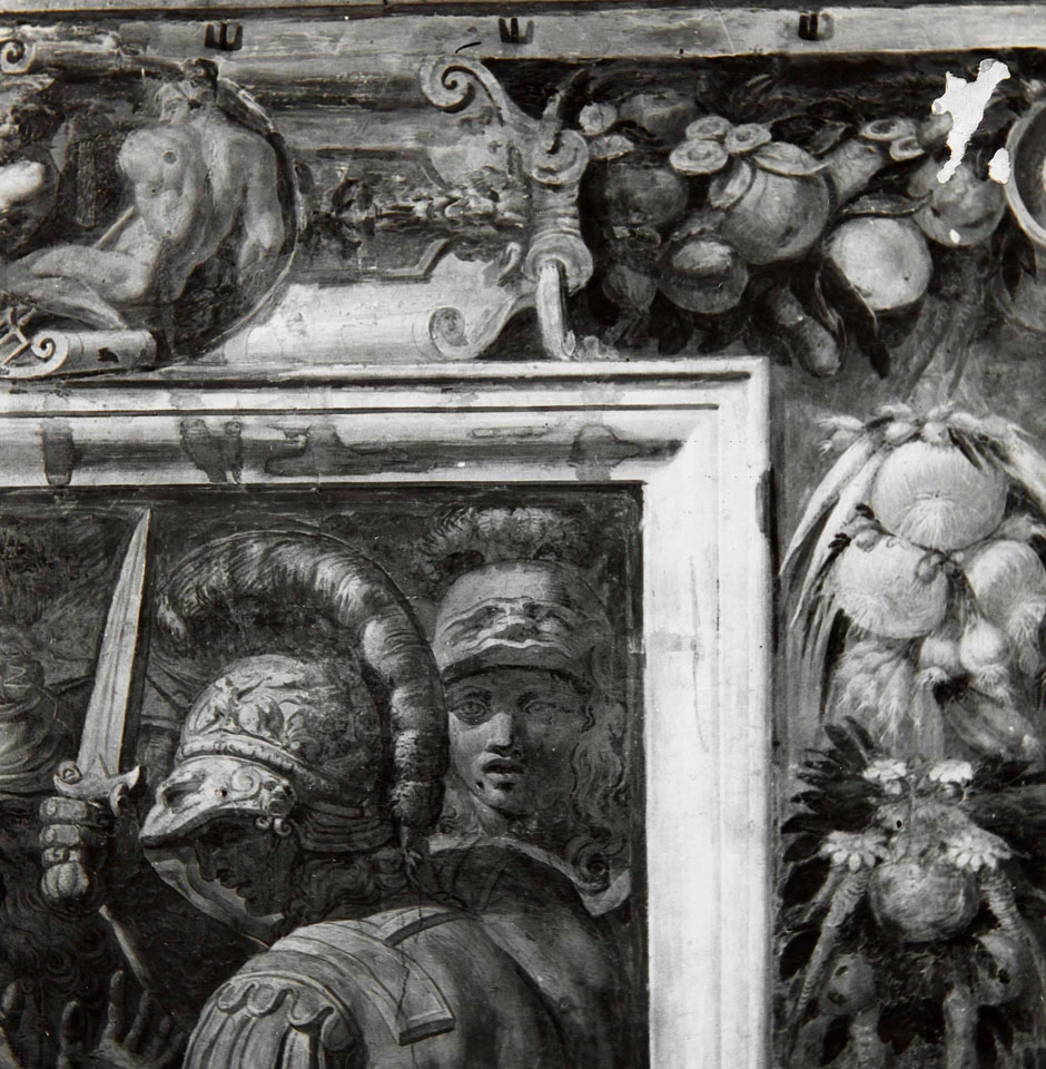 Perin del Vaga - Alessandro Magno taglia il nodo gordiano, Castel Sant'Angelo, Roma 4